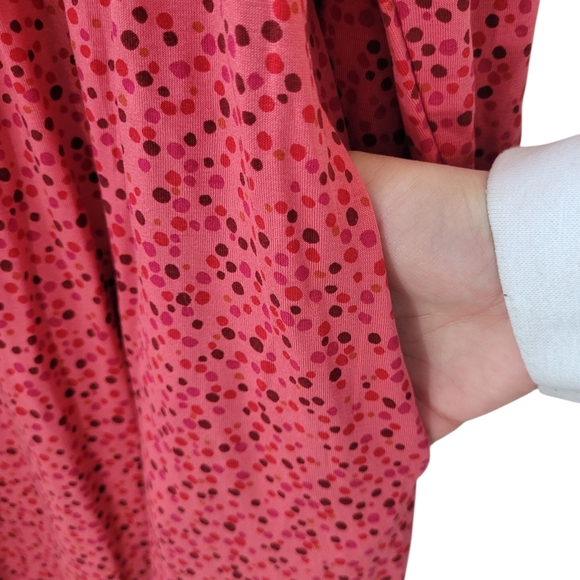 Gudrun Sjödén Helga Polka Dot Jersey Dress Size L - Picture 5 of 15